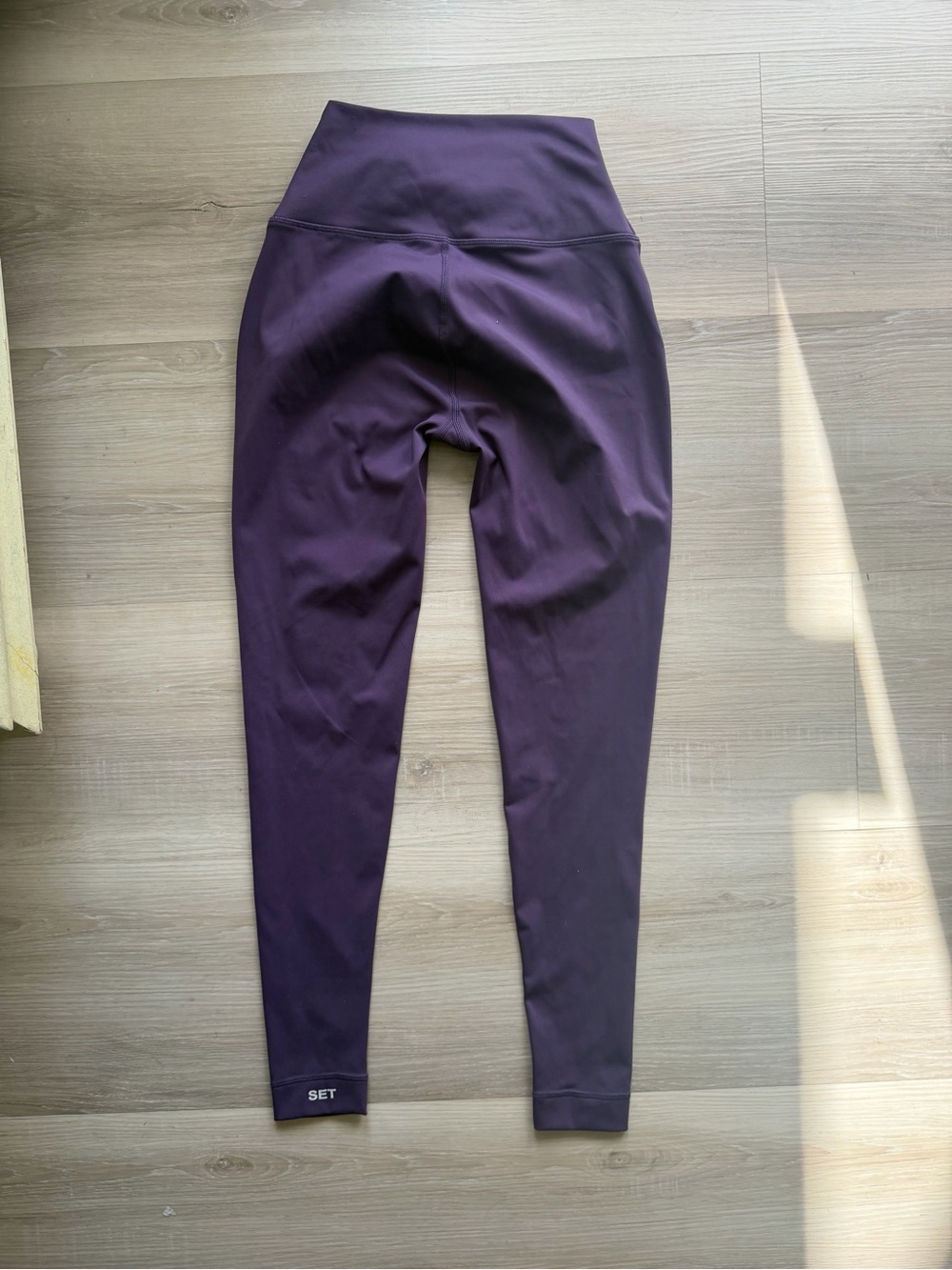 SET Active High-Waist Deep Purple Leggings